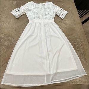 New white lace dress Shop Impressions